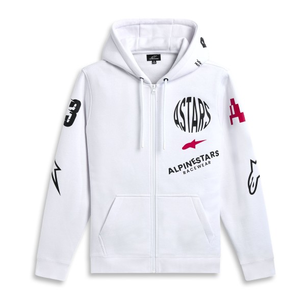Alpinestars Alpinestars variegate hoodie off white 